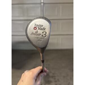 TaylorMade Tour Preferred Burner 15* 3 Wood RH TT DG S300U Stiff‎ Steel (L4834)